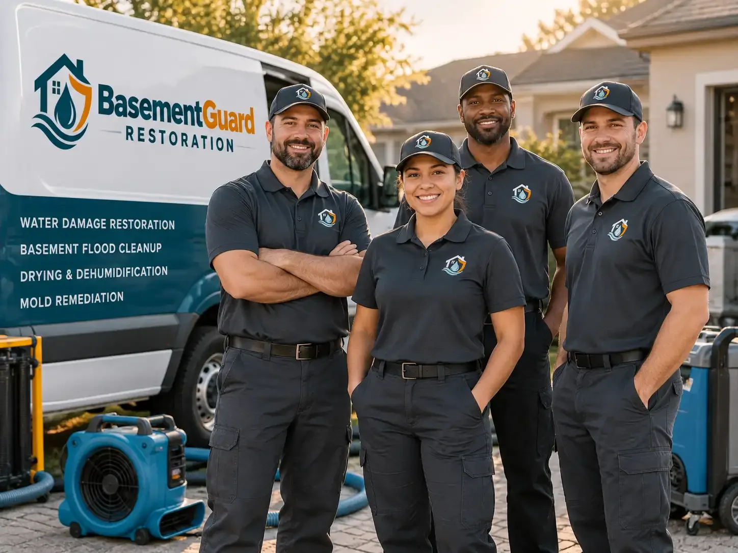 Basement Water Damage Restoration company in Fairdale, ND